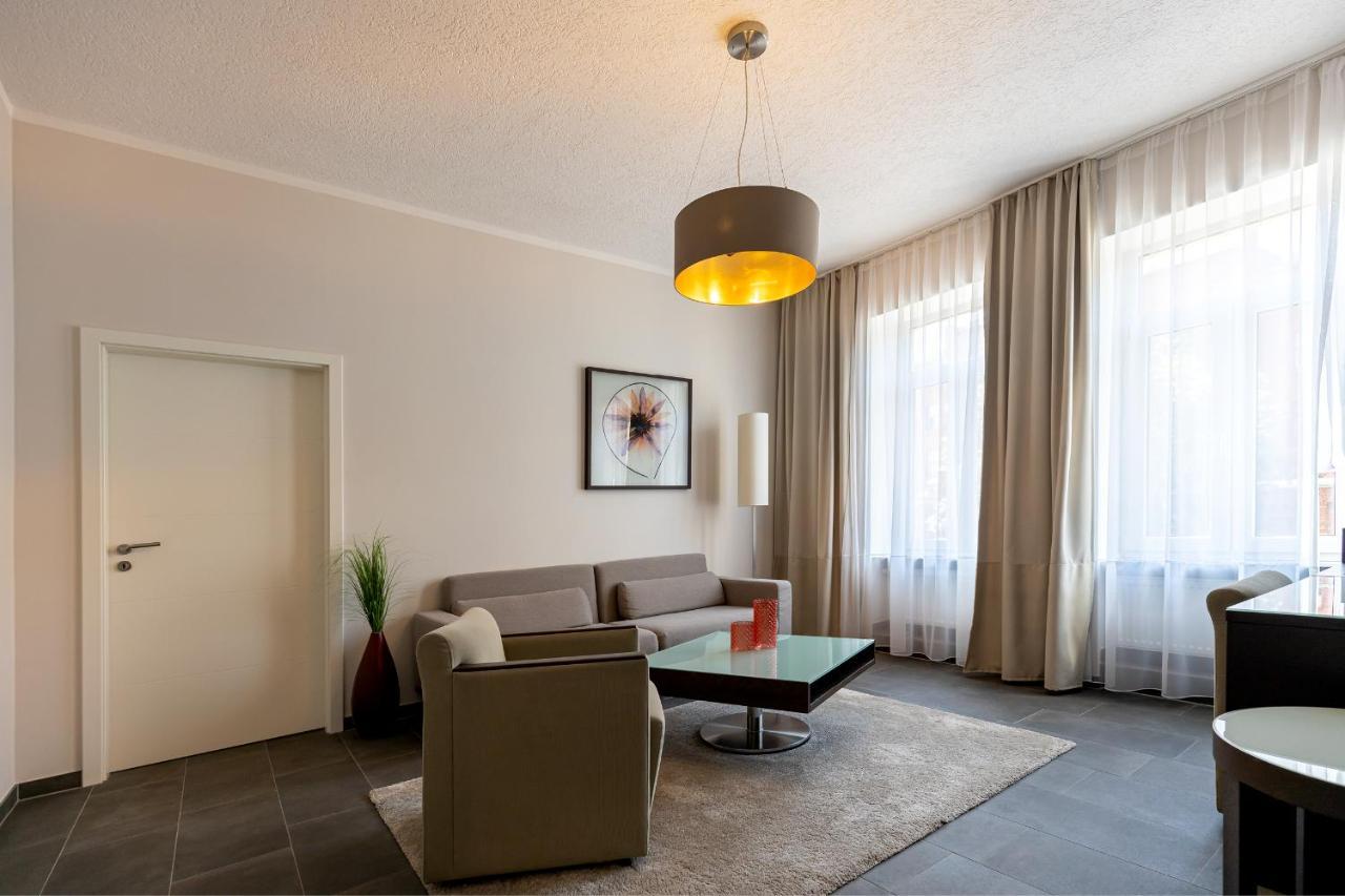 Hotel Garni " Am Domplatz" 에르푸르트 외부 사진