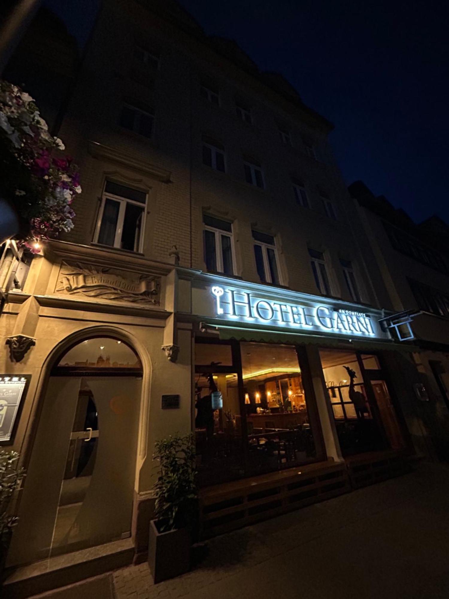 Hotel Garni " Am Domplatz" 에르푸르트 외부 사진